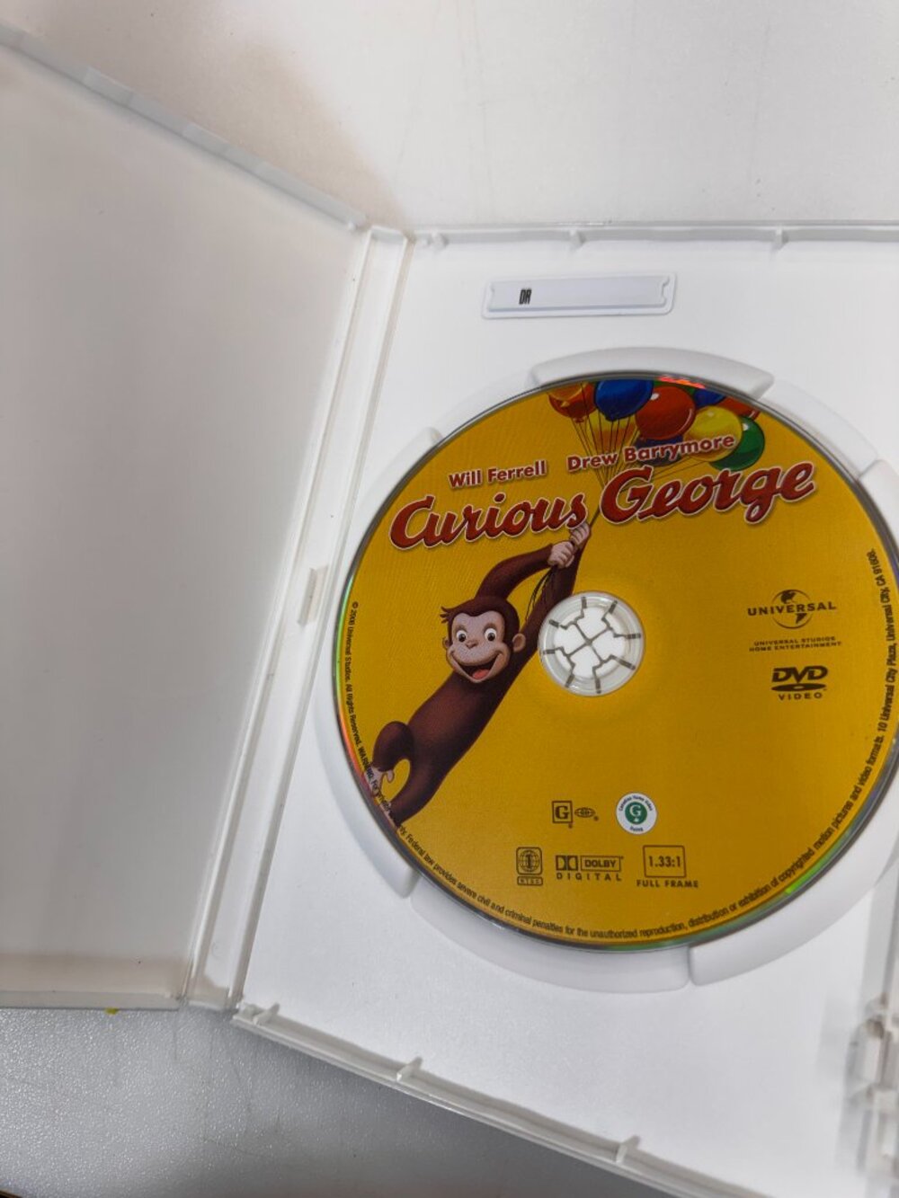 Curious George [DVD] Disc Tested, Working - Picture 3 of 3